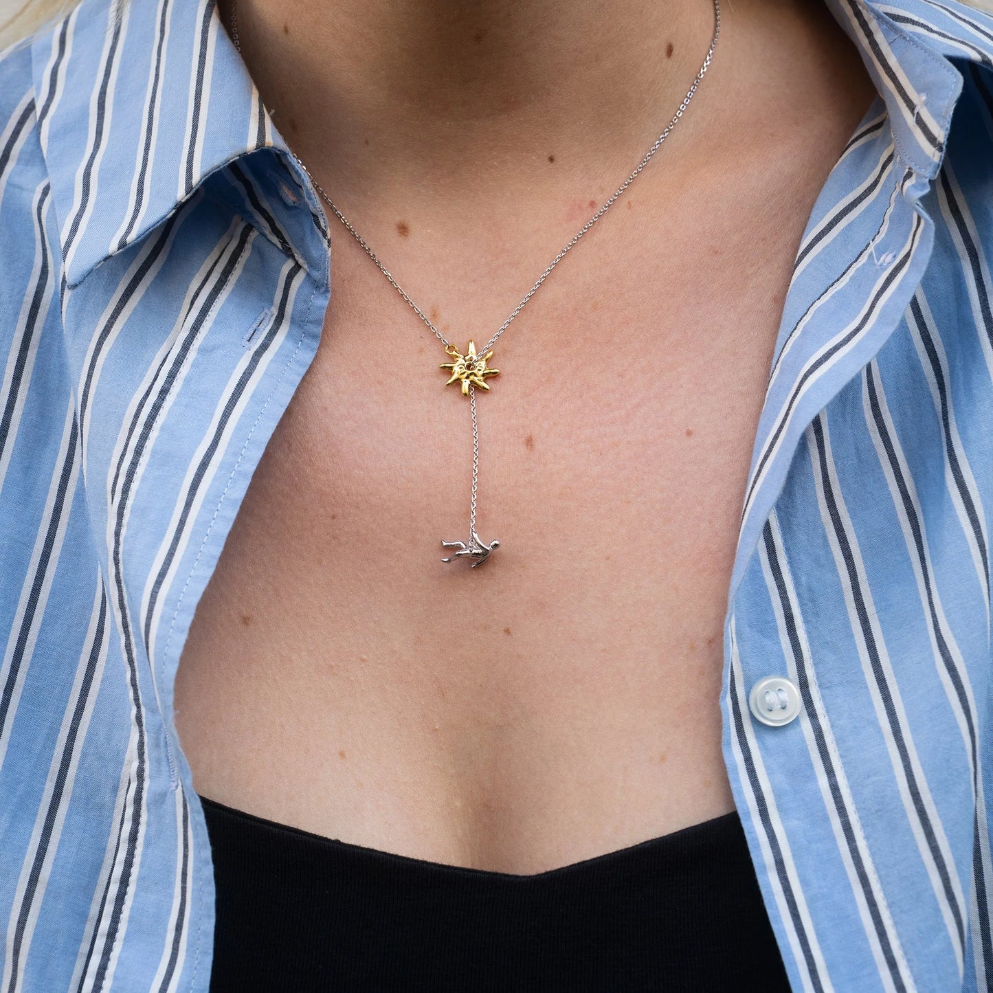 The Fall Of Icarus Necklace